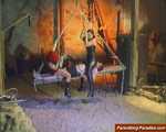 Jill Diamond & Lady AlexXandra, Swinging on the slave 2, 24 min. short-movie / WMV-SD 10