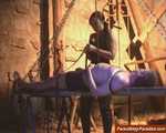 Jill Diamond & Lady AlexXandra, Swinging on the slave 2, 24 min. short-movie / WMV-SD 6