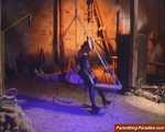 Jill Diamond & Lady AlexXandra, Swinging on the slave 2, 24 min. short-movie / WMV-SD 7