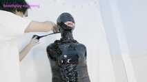 Xiaomeng Mummified with Bondage Tape 6